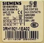 Siemens 3RH1921-1EA02